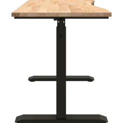 vidaXL Mobiliario De Oficina-Escritorio 120 x 60 cm Madera de Roble Sólido