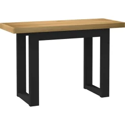 vidaXL Mobiliario De Oficina-Escritorio NOAIN patas en U madera maciza pino 120x50x75 cm