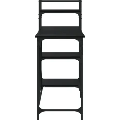 vidaXL Mobiliario De Oficina-Escritorio para ordenador con estantes 120x47x109 cm