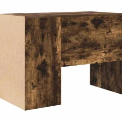 vidaXL Escritorio 102 x 50 x 75 cm Madera de ingeniería Roble ahumado