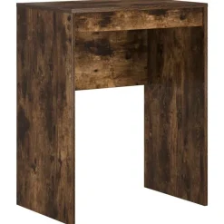 vidaXL Escritorio 60 x 40 x 76 cm Roble ahumado Outlet
