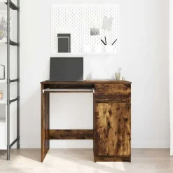 vidaXL Mobiliario De Oficina-Escritorio 86x49x76 cm madera de ingeniería