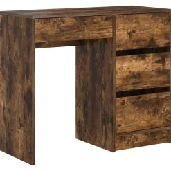 vidaXL Mobiliario De Oficina-Escritorio 90 x 37.5 x 75 cm Madera de ingeniería