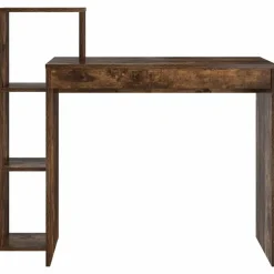 vidaXL Escritorio 100 x 40 x 90 cm Madera de ingeniería Roble ahumado Hot