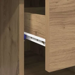 vidaXL Mobiliario De Oficina-Escritorio Roble artesanal 90 x 49 x 75 cm Madera de ingeniería