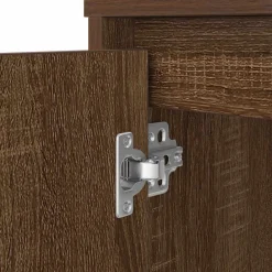 vidaXL Mobiliario De Oficina-Escritorio roble marrón 120x42x76 cm madera de ingeniería