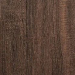 vidaXL Mobiliario De Oficina-Escritorio roble marrón 120x42x76 cm madera de ingeniería