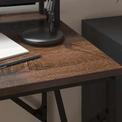vidaXL Escritorio Roble Marrón 100 x 50 x 86,5 cm Madera de ingeniería Marrón roble