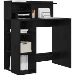 vidaXL Mobiliario De Oficina-Escritorio 90 x 48 x 101,5 cm Madera de ingeniería