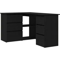 vidaXL Mobiliario De Oficina-Escritorio 145 x 100 x 76 cm Madera de ingeniería
