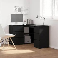 vidaXL Mobiliario De Oficina-Escritorio 145 x 100 x 76 cm Madera de ingeniería