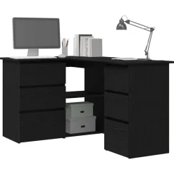 vidaXL Mobiliario De Oficina-Escritorio 145 x 100 x 76 cm Madera de ingeniería