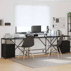 vidaXL Mobiliario De Oficina-Escritorio 182 x 101 x 87,5 cm Madera de ingeniería