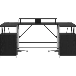 vidaXL Mobiliario De Oficina-Escritorio 182 x 101 x 87,5 cm Madera de ingeniería