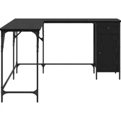 vidaXL Mobiliario De Oficina-Escritorio 141 x 141 x 75 cm Madera contrachapada