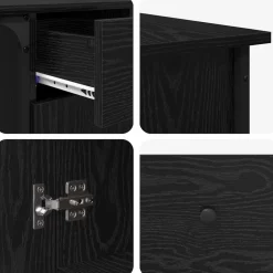 vidaXL Mobiliario De Oficina-Escritorio 141 x 141 x 75 cm Madera contrachapada