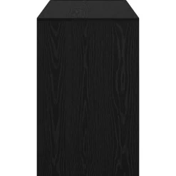 vidaXL Escritorio 109 x 50 x 78 cm Madera de ingeniería Roble negro Hot