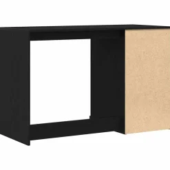 vidaXL Escritorio 50 x 115 x 75 cm Madera de ingeniería Roble negro New