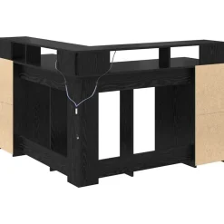 vidaXL Mobiliario De Oficina-Escritorio 130 x 130 x 91 cm Madera de ingeniería