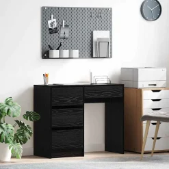 vidaXL Mobiliario De Oficina-Escritorio 90 x 37.5 x 75 cm Madera de ingeniería
