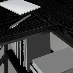 vidaXL Mobiliario De Oficina-Escritorio 120 x 79 x 86,5 cm Madera de ingeniería
