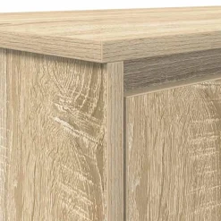 vidaXL Escritorio 120x42x76 cm madera de ingeniería Roble Sonoma Clearance