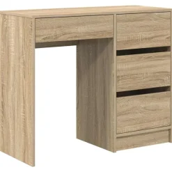 vidaXL Mobiliario De Oficina-Escritorio 90 x 37.5 x 75 cm Madera de ingeniería