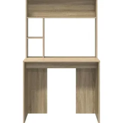 vidaXL Escritorio 91 x 50 x 149 cm Madera de ingeniería Roble Sonoma Outlet