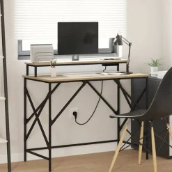 vidaXL Mobiliario De Oficina-Escritorio 100 x 50 x 86,5 cm Madera de ingeniería