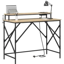 vidaXL Mobiliario De Oficina-Escritorio 100 x 50 x 86,5 cm Madera de ingeniería