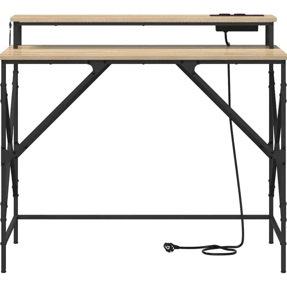 vidaXL Mobiliario De Oficina-Escritorio 100 x 50 x 86,5 cm Madera de ingeniería