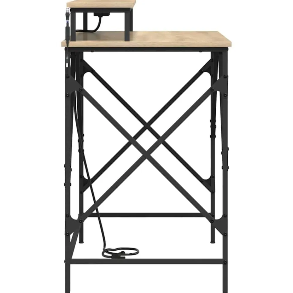 vidaXL Mobiliario De Oficina-Escritorio 100 x 50 x 86,5 cm Madera de ingeniería