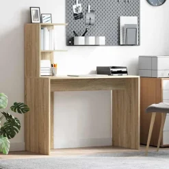 vidaXL Mobiliario De Oficina-Escritorio 102 x 50 x 124 cm Madera contrachapada