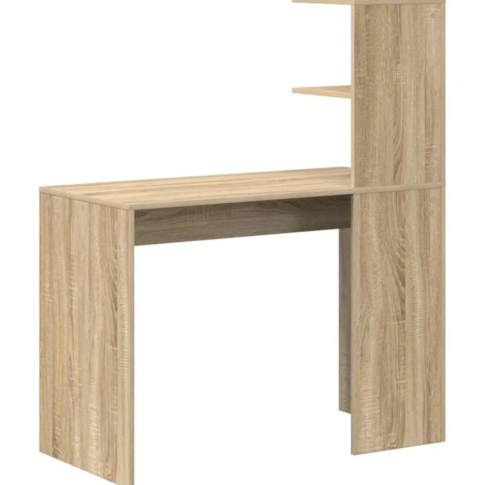 vidaXL Mobiliario De Oficina-Escritorio 102 x 50 x 124 cm Madera contrachapada