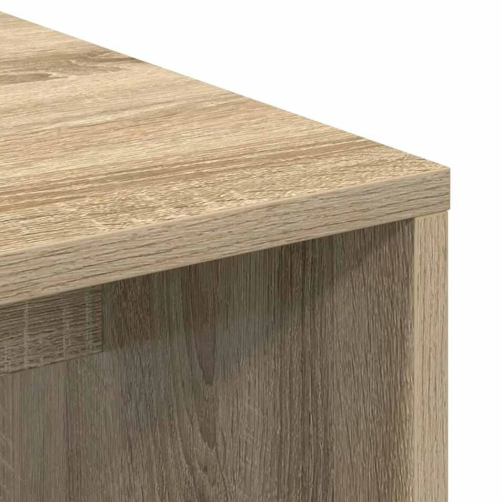 vidaXL Mobiliario De Oficina-Escritorio 102 x 50 x 124 cm Madera contrachapada