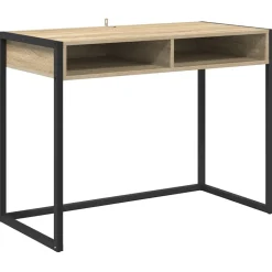 vidaXL Escritorio Sonoma 100 x 50 x 75 cm Madera contrachapada Roble Sonoma Sale