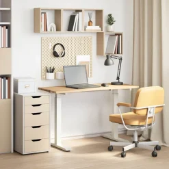 vidaXL Mobiliario De Oficina-Escritorio 120 x 60 cm Madera de Roble Sólido