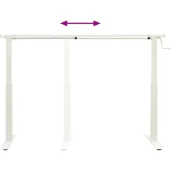 vidaXL Mobiliario De Oficina-Escritorio 120 x 60 cm Madera de Roble Sólido