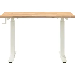 vidaXL Mobiliario De Oficina-Escritorio 120 x 60 cm Madera de Roble Sólido