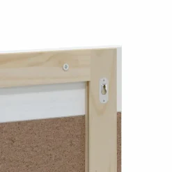 vidaXL Decoración-Espejo de baño con estante BERG madera maciza 60x12x70cm