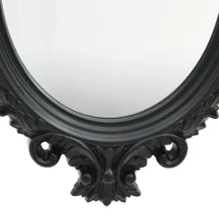 vidaXL Espejo de pared estilo castillo 56x76 cm Negro Hot