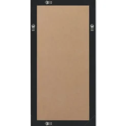 vidaXL Espejo de pared estilo barroco 100x50 cm Negro New
