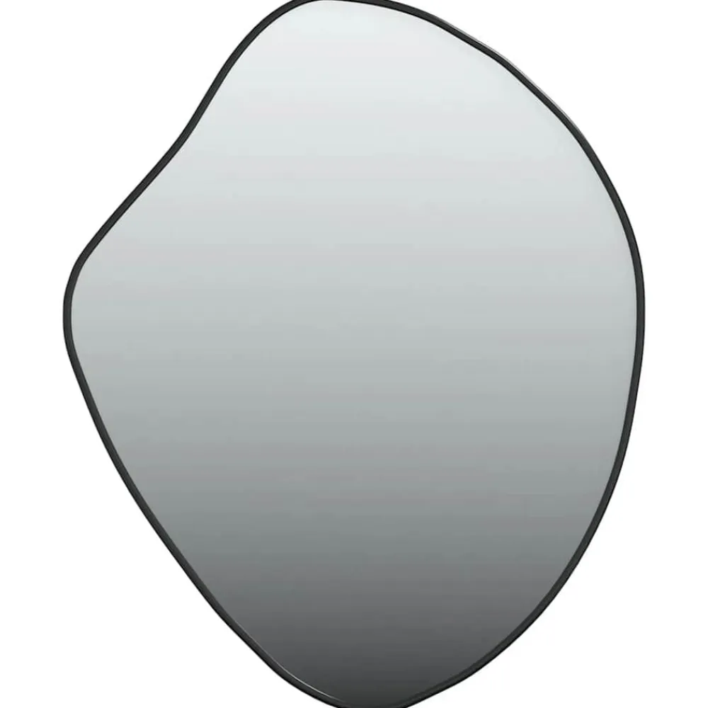 vidaXL Espejo de pared 50x40 cm Negro New