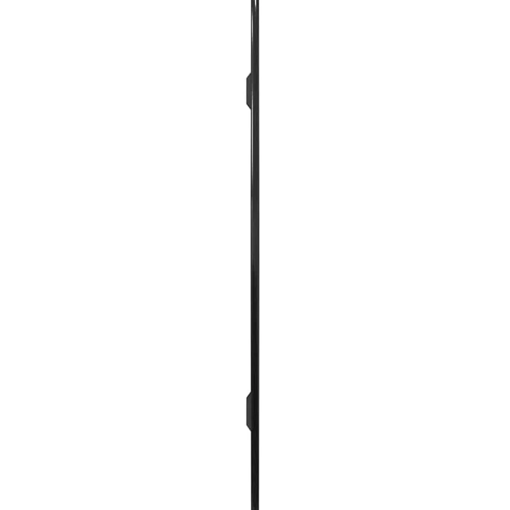 vidaXL Espejo de pared 50x40 cm Negro New
