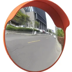 vidaXL Espejo de tráfico convexo plástico 45 cm Naranja Clearance