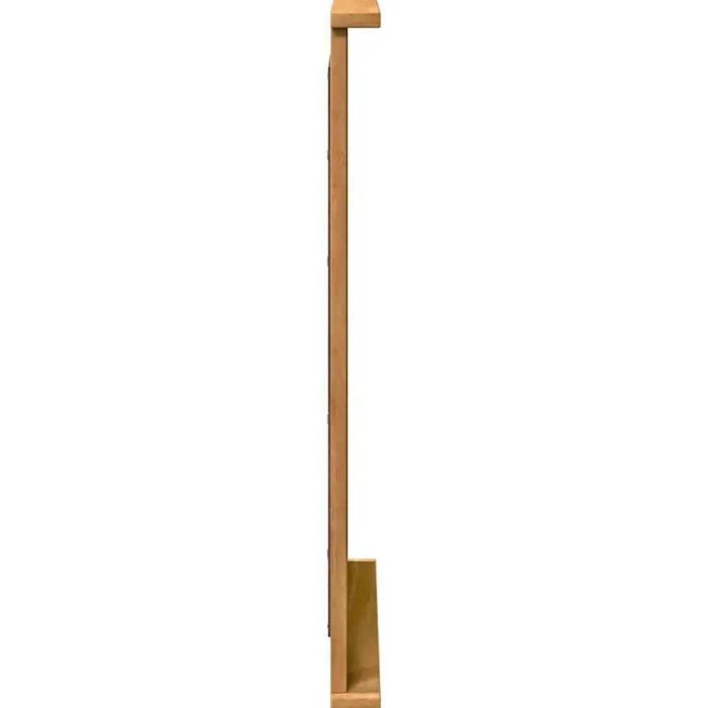 vidaXL Decoración-Espejo VIGO Marrón miel 55,5 x 5 x 70 cm Madera maciza de pino