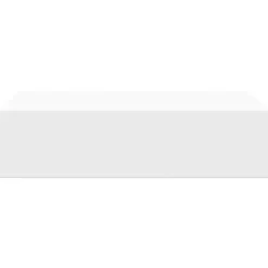 vidaXL Estante con cajón de pared MDF 40x23,5x10 cm Blanco New