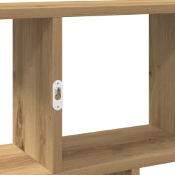 vidaXL Estanterías-Estante cubo de pared 12 compartimentos madera