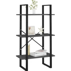 vidaXL Estanterías-Estante de almacenaje madera contrachapada 60x30x105 cm