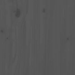 vidaXL Estante de baño madera maciza de pino 63,5x32x179 cm Gris New